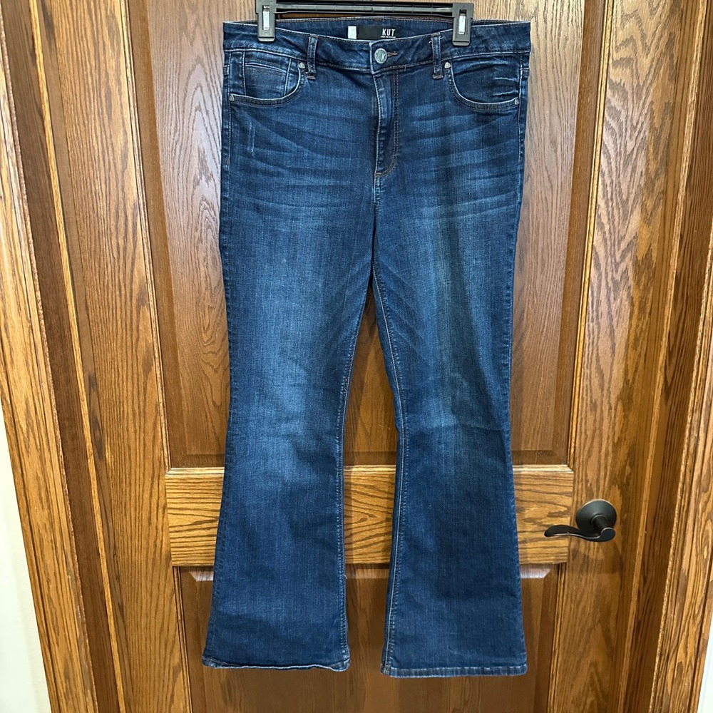 Kut from the Kloth Women's Boot Cut Jeans - Dark Blue